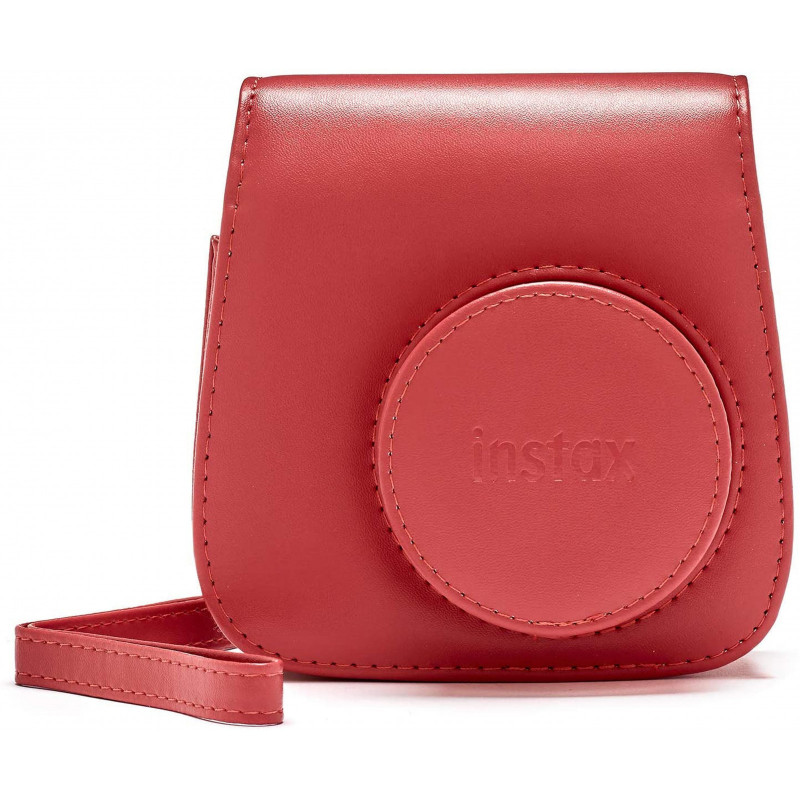 Instax Camera Case For Mini Cameras, Poppy Red, Currently priced at £13.99